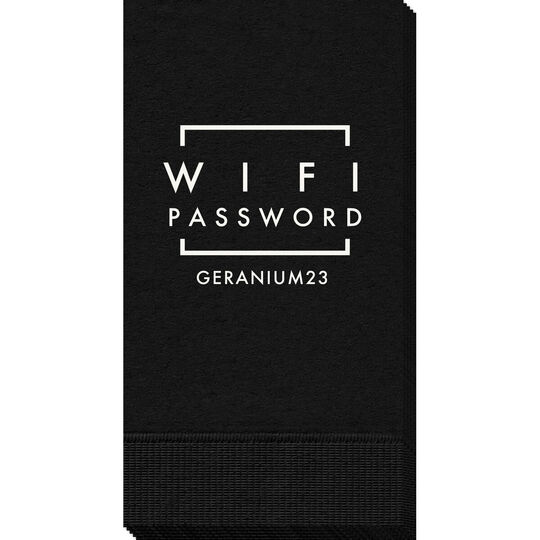 Swanky Wi-Fi Guest Towels